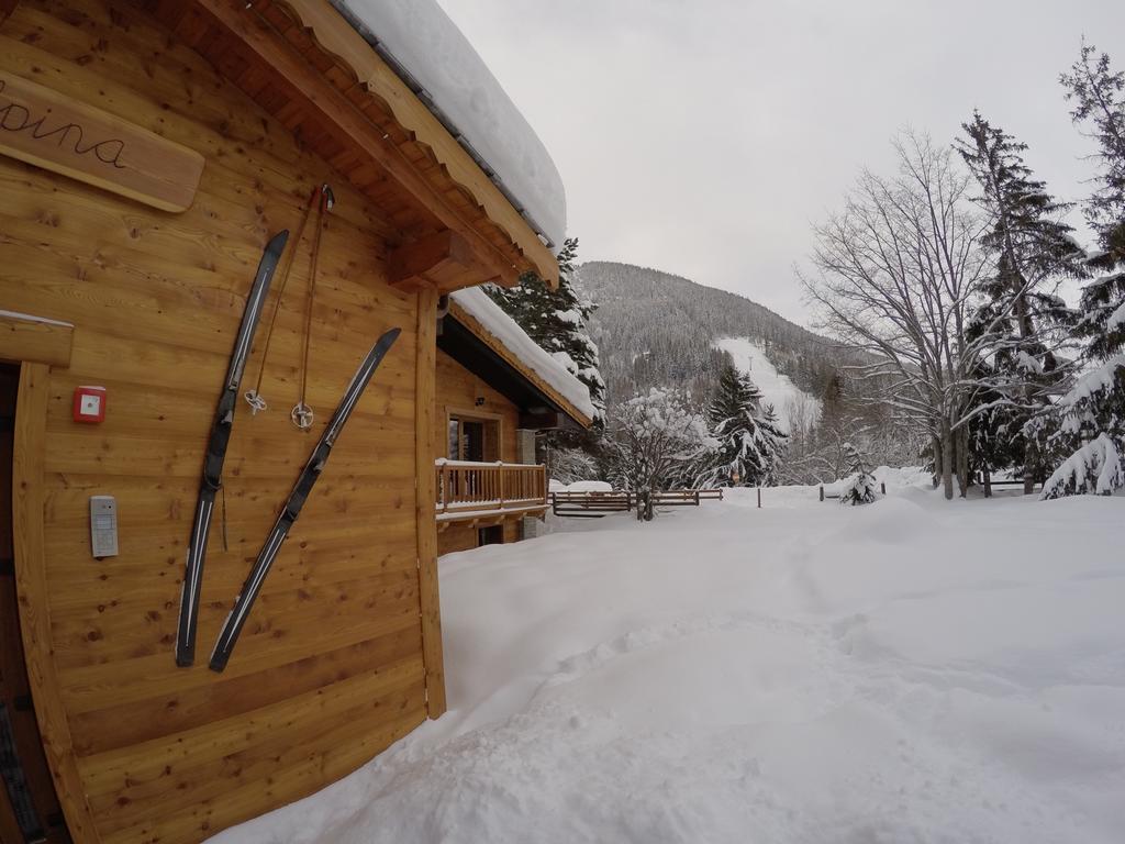 Chalet Alpina Hotel & Apartments La Thuile Exterior foto