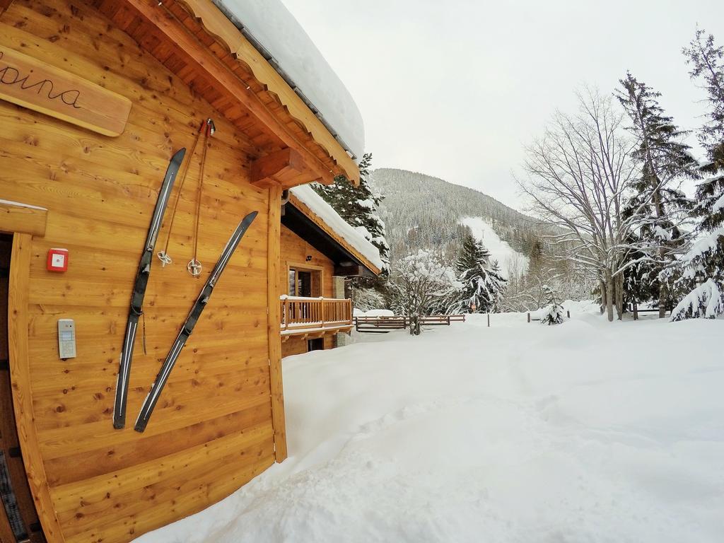 Chalet Alpina Hotel & Apartments La Thuile Exterior foto
