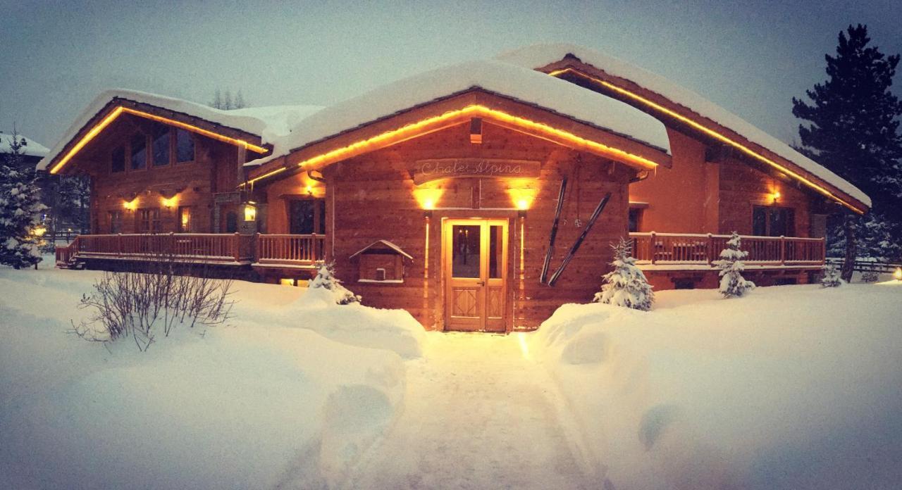 Chalet Alpina Hotel & Apartments La Thuile Exterior foto